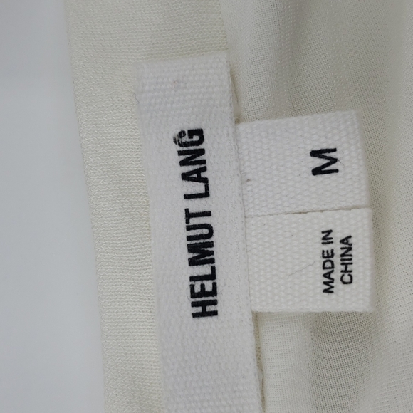 Helmut lang white assymetrical skirt - unfortunately doesn’t fit me :( - Picture 2 of 5